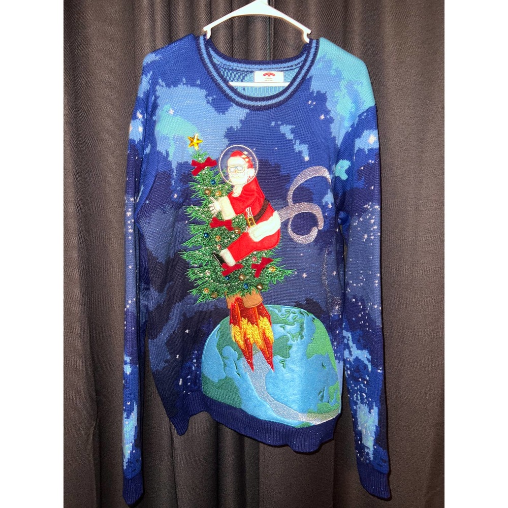 Ugly Christmas Sweater Xmas Size Large